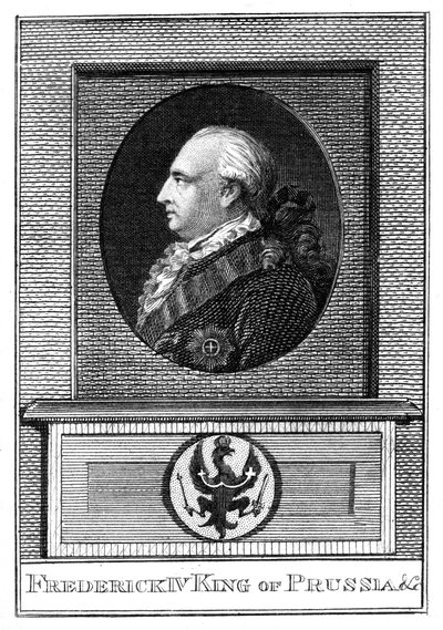 プロイセンのフレデリックウィリアム4世1795〜1861年、19世紀。 作： Unbekannt