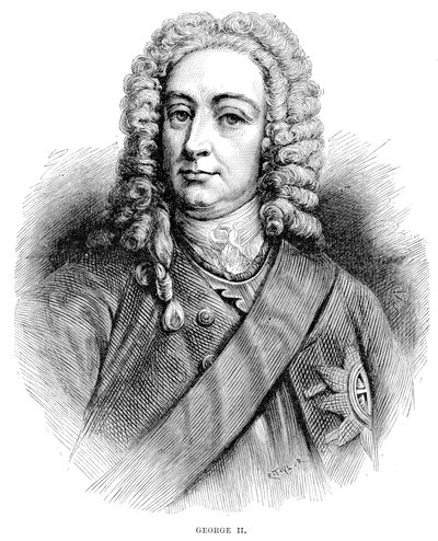 キングジョージ2世1683-1760イギリス、アイルランドの王、1727年からハノーバーの選挙人 作： Unbekannt
