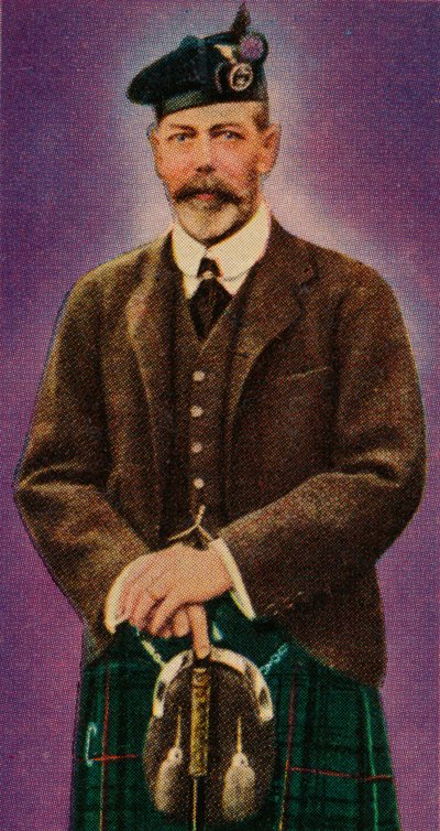 ハイランドのドレスを着たジョージ5世、1935年 作： Unbekannt