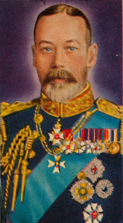1935年の海軍大将の制服を着たジョージ5世 作： Unbekannt