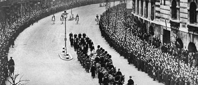キングジョージ対葬儀行列、ロンドン、1936年1月 作： Unbekannt