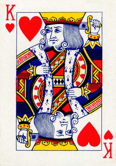 Goodall＆Son Ltd.トランプのデッキからのハートのキング、c1940 作： Unbekannt