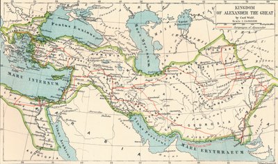 アレキサンダー大王の王国、1901年、1902年 作： Unbekannt
