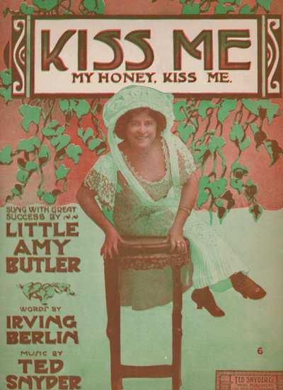キスミー、マイハニー、キスミー、1910年。 作： Unbekannt