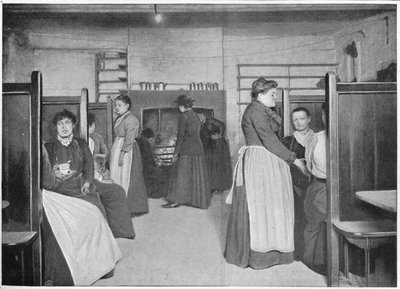 単一の女性の宿泊施設の家、スピタルフィールズ、ロンドン、c1903 1903 作： Unbekannt
