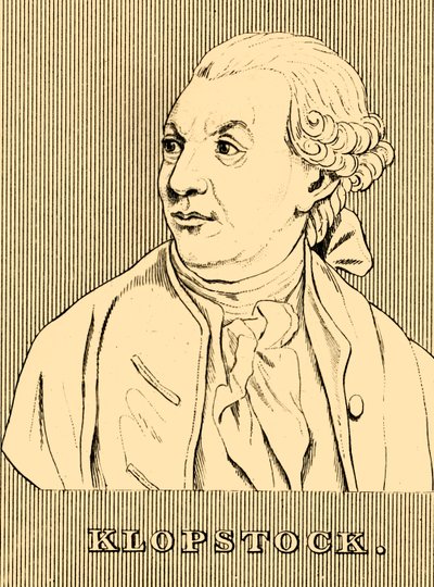 Klopstock、1724-1803、1830。 作： Unbekannt