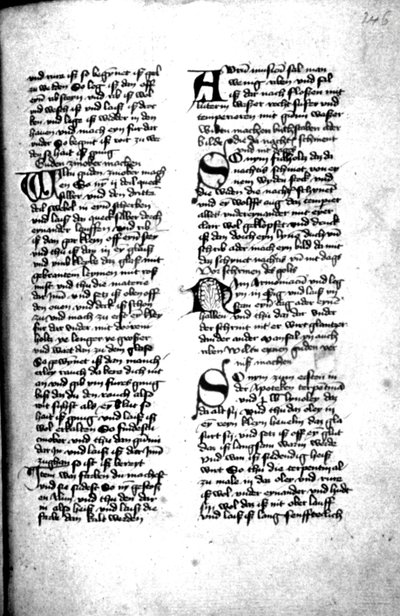 コーデックスベルレブルク[旧バートベルレブルク、Sayn-WittgensteinscheSchloßbibl。、Ms。RT2-6] 作： Unbekannt