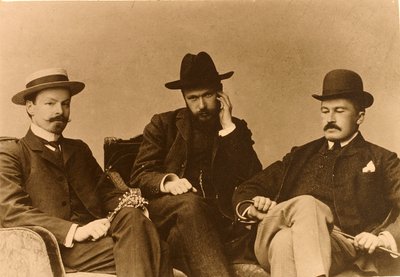 コンスタンティンバルモント、セルゲイポリアコフ、モデストドゥルノフ、ロシアの詩人、1904年 作： Unbekannt
