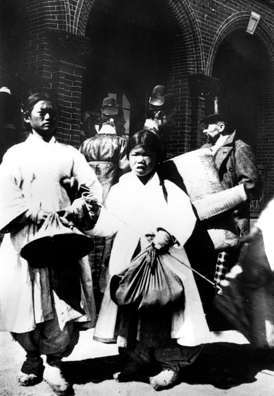 韓国人、韓国、1900 作： Unbekannt