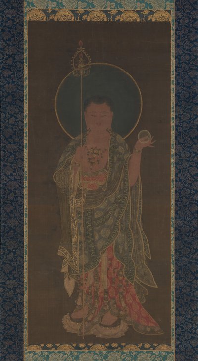 14世紀前半の地蔵菩薩。 作： Unbekannt