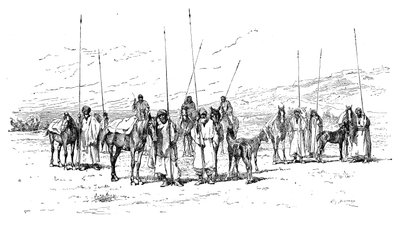 クルド騎兵隊、1895 作： Unbekannt
