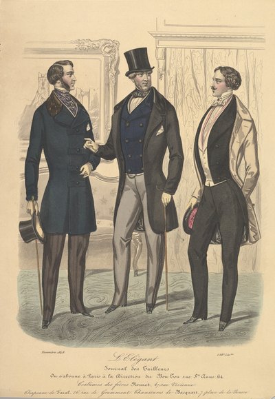 Journal des Tailleursの代表、1848年。 作： Unbekannt