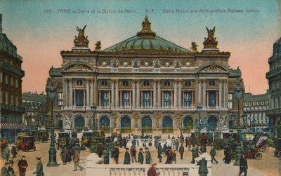 ロペラと地下鉄駅、パリ、c1920 作： Unbekannt