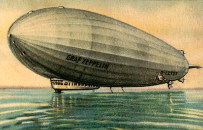 LZ 127グラフツェッペリン、1928年、1932年。 作： Unbekannt