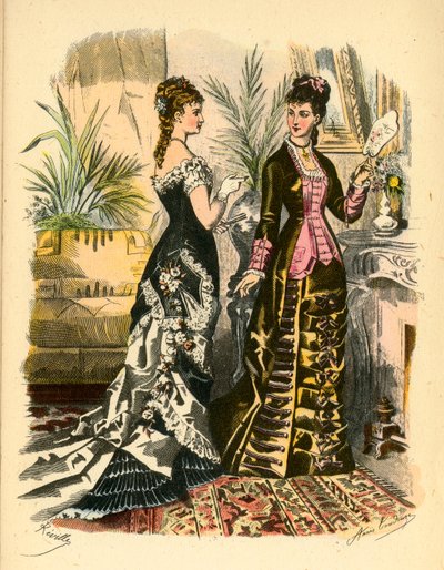 La Mode Illustree、1878年、1943年。 作： Unbekannt