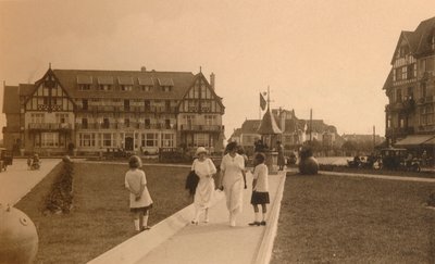 アルバート広場、c1900。 作： Unbekannt