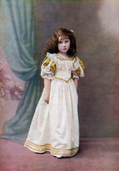 レディエリザベスボウズリヨン、6歳、1906〜1907年1923年 作： Unbekannt