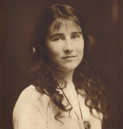 若い女性としてのエリザベス・ボウズ・リヨン夫人、c1917、1937 作： Unbekannt