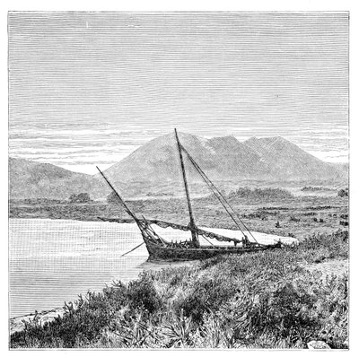 ヴァン湖、タドワン湾、ニムルド山、トルコ、1895年 作： Unbekannt