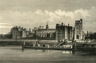 ランベス宮殿、c1876。 作： Unbekannt