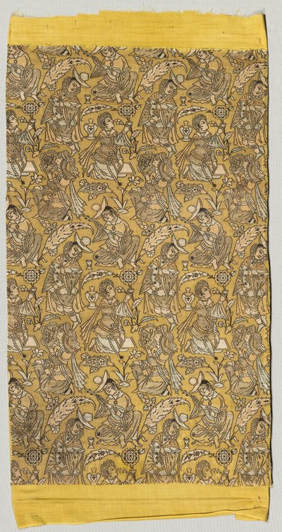 ダンサーとミュージシャンのいるランパス、1600〜1650年。 作： Unbekannt