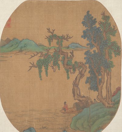 風景。 作： Unbekannt