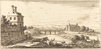 風景、1635年以降。 作： Unbekannt