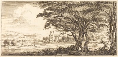風景画、1635 年以降。 作： Unbekannt