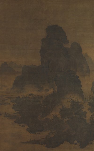 12 世紀初頭の樊崑風の風景画。 作： Unbekannt