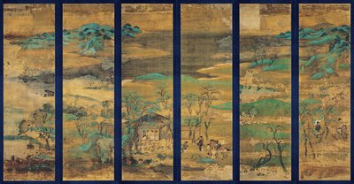 横長画面、11〜12世紀 作： Unbekannt
