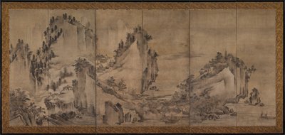 風景、1500年代後半。 作： Unbekannt