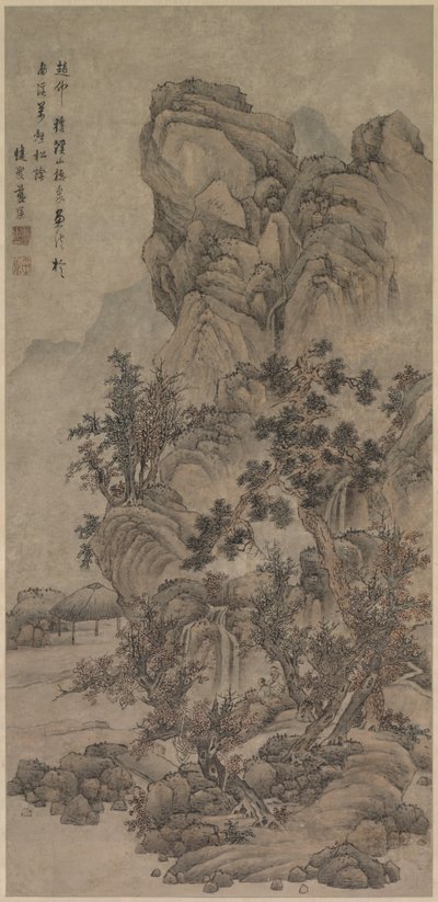 数字のある風景、1644-1911。 作： Unbekannt