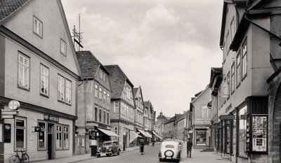 Langestrasse、バッケブルク、ドイツ、c1930s 作： Unbekannt