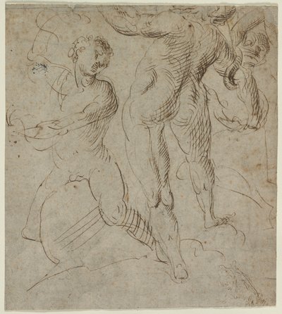 Laocoönrecto、16世紀後半のミルビアン橋の破片の断片。 作： Unbekannt
