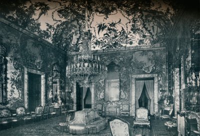 磁器天井の大広間、王宮、マドリード、c1927 作： Unbekannt