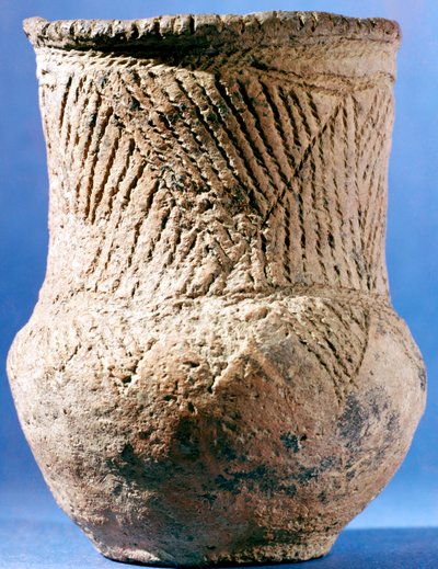 新石器時代後期の青銅器時代のセラミックビーカー、ヨーロッパ、c4000 BC 作： Unbekannt