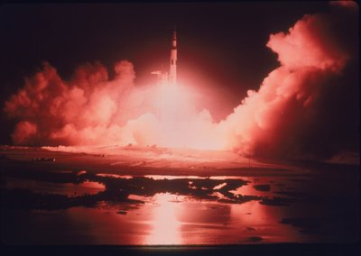 1972年にアポロ17号のミッションを開始 作： Unbekannt