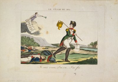 1815、1815年のシーザーとしての1815ナポレオンのシーザー 作： Unbekannt