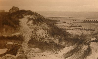 砂丘とビーチ、砂丘とビーチ、c1900。 作： Unbekannt