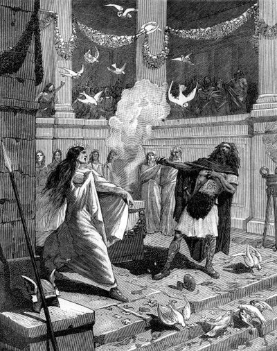 最も悪質な男性は、あなたのために墓を準備するように命じました、1882年から1884年 作： Unbekannt