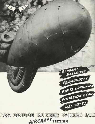 リーブリッジラバーワークスリミテッド-航空機部門、1941年。 作： Unbekannt