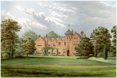 リー、リンカンシャー、バロネットアンダーソンの家、c1880 作： Unbekannt
