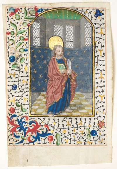 ブック・オブ・アワーズ：セント・バーソロミュー、c。 1440-1460。 作： Unbekannt