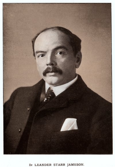 Leander Starr Jameson、スコットランド生まれの南アフリカの政治家、c1900。 作： Unbekannt