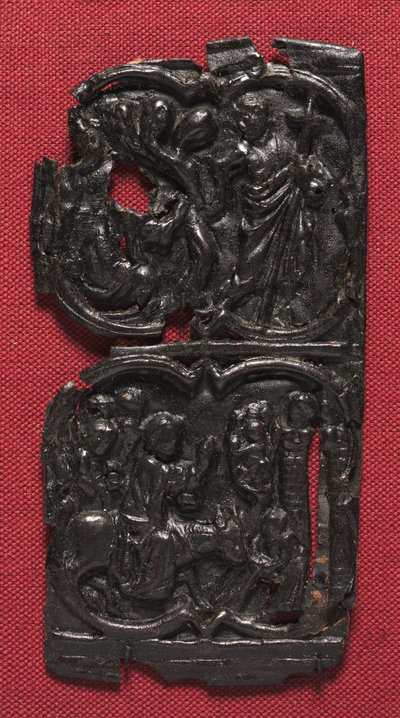 革パネル、c。 1350-1400。 作： Unbekannt