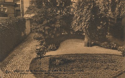 ブリュッセルのキューバ共和国の遺産、ブリュッセルのキューバ大使館、c1924 作： Unbekannt