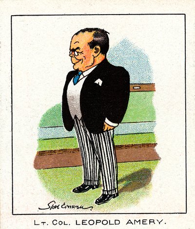 レオポルドチャールズモーリスステネットアメリー1873-1955、イギリス保守派政治家、1929年 作： Unbekannt