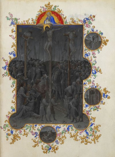 Les Très Riches Heures du Duc de Berry, Folio 153r - The Death of Christ 作： Unbekannt