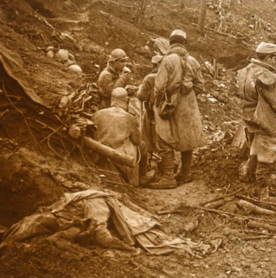 1915年北フランス、レザルパージュ 作： Unbekannt