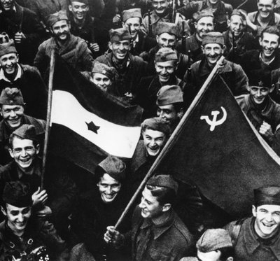 ベオグラード解放、1944年10月 作： Unbekannt